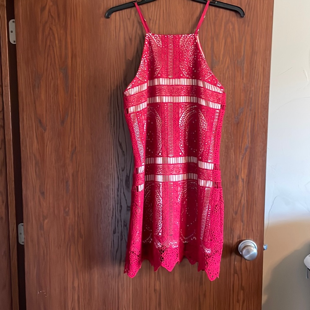 Super cute dress, lined and worn once